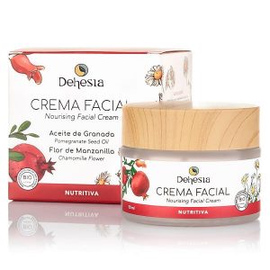 Dehesia crema facial que hidrata y nutre en profundidad pieles secas, mixtas y deshidratadas, con antioxidantes naturales.