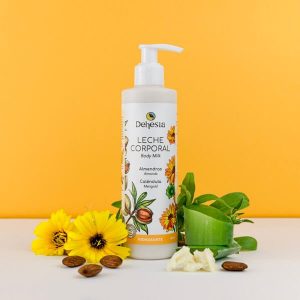 Dehesia formuló esta leche corporal con ingredientes naturales, ideal para pieles secas, sensibles y con dermatitis.