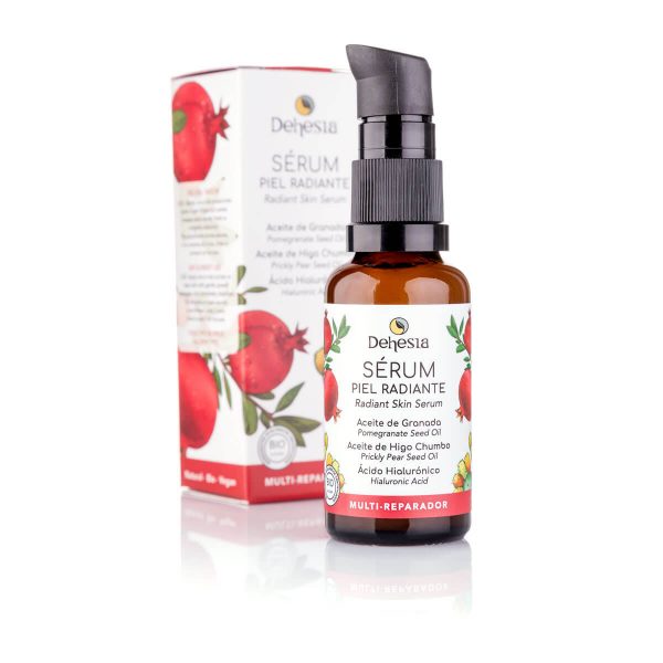 Dehesia ha formulado este sérum facial natural para pieles secas, mixtas o desnutridas, combate el envejecimiento y manchas.
