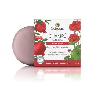 Hidrata y define tus rizos y ondas, con el champú sólido método curly de Dehesia, libre de sulfatos y siliconas.