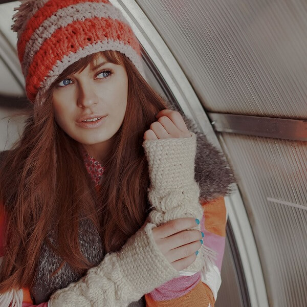 Cuidado de la piel en invierno.