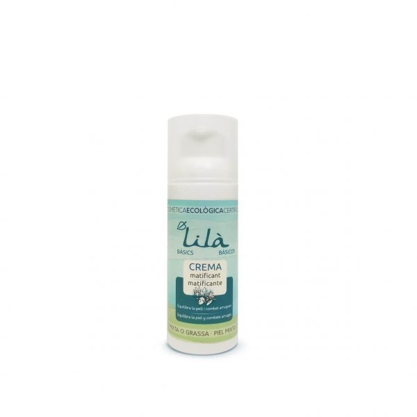 Crema Facial Matificante para piel mixta, grasa o con tendencia acneica incluidas las sensibles.