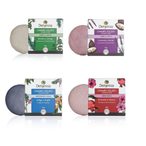 pack champús solidos naturales y ecológicos dehesia
