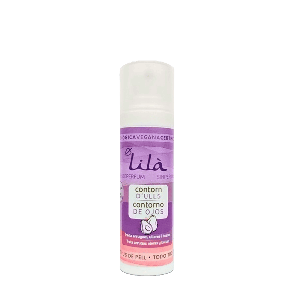Cuida tu mirada con el contorno de ojos sin perfume, enriquecido con aloe vera y ácido hialurónico. Ingredientes ecológicos.