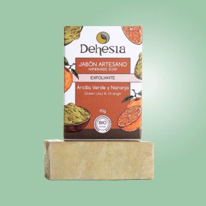 Exfoliante natural para la cara con ingredientes naturales y ecológicos.