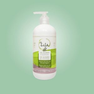 Gel de ducha natural, limpia tu piel sin agredirla.