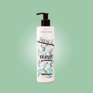 Gel natural para cabello rizado u ondulado.