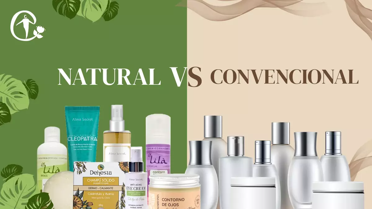 Cosmética natural vs cosmética convencional