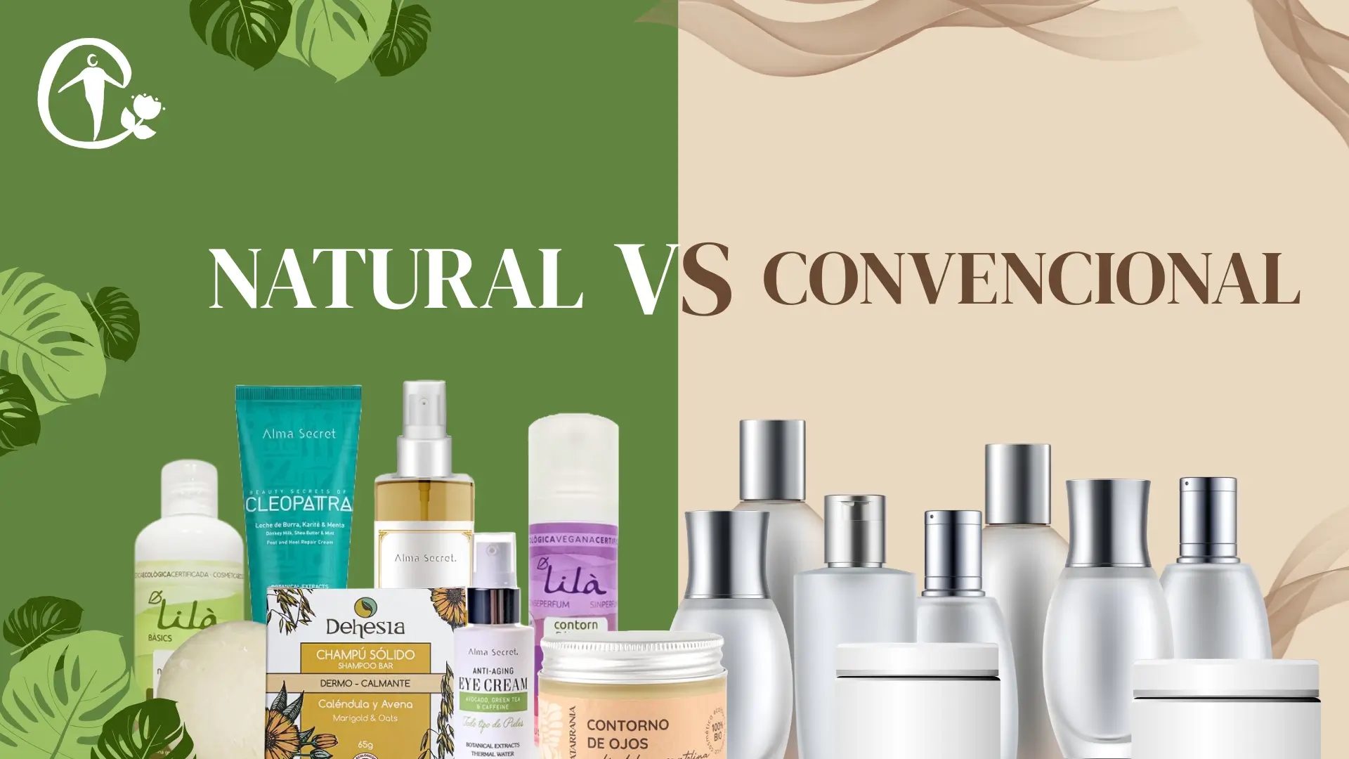 Cosmética natural vs cosmética convencional