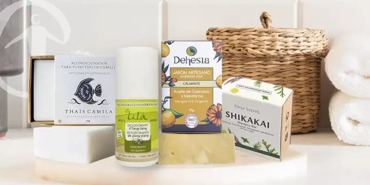 Tipos de productos cosmética sólida Econabesa