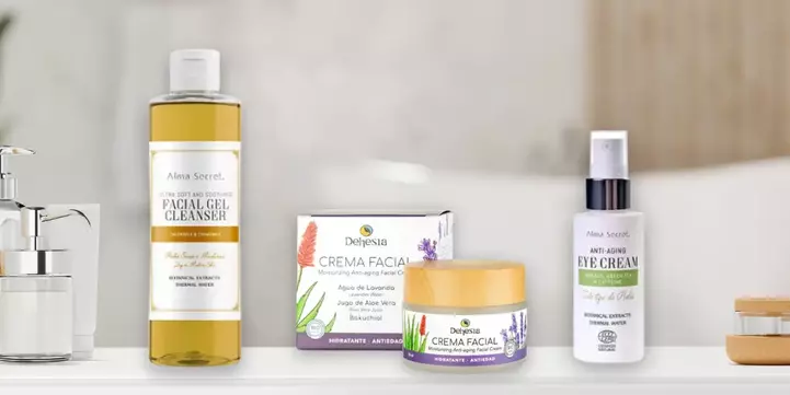 Productos pasoa paso rutina facial natural